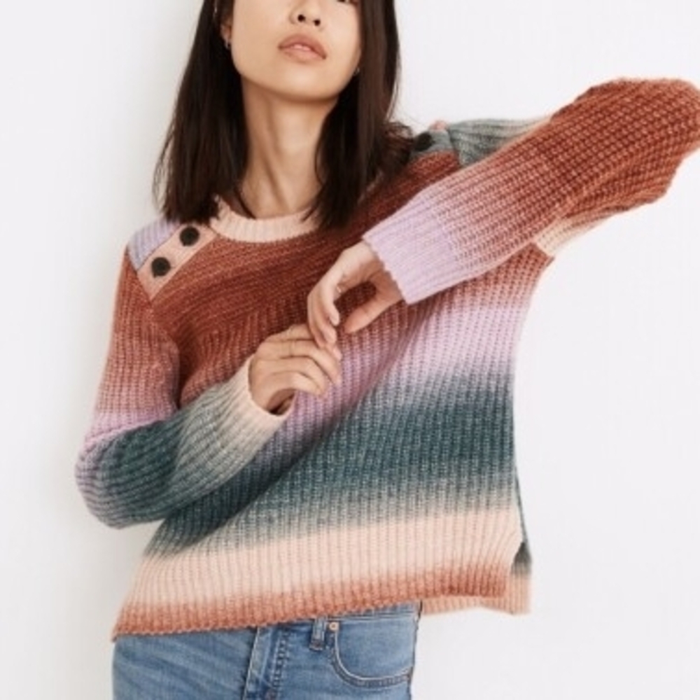 Madewell Multicolor Striped Women's Sweater